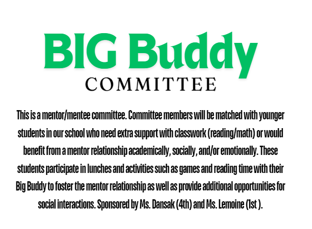 Big Buddy Committee
